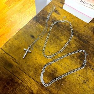 Gothic shiny necklaces